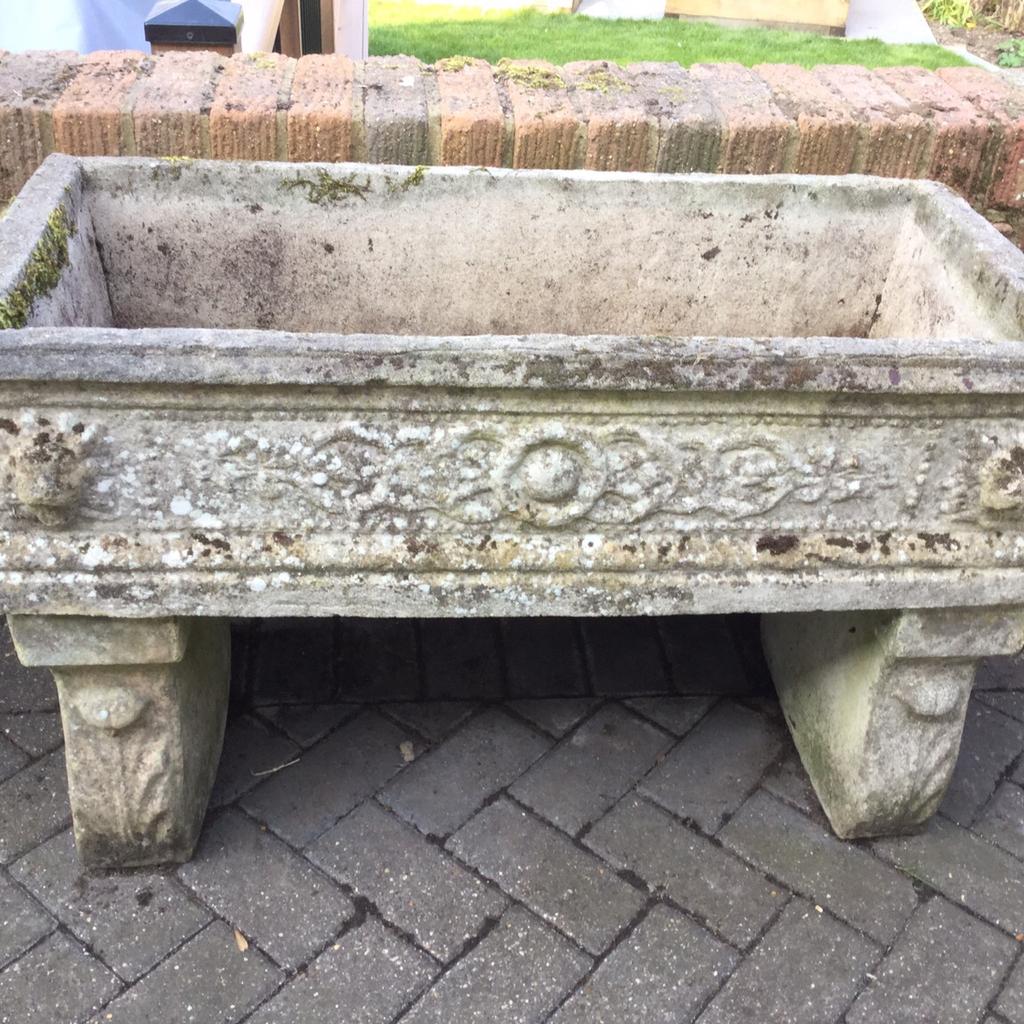 vintage-stone-concrete-garden-trough-planter-in-brentwood-f-r-48-00