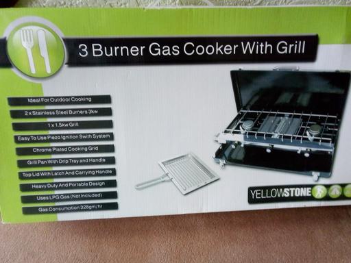 Buy & Sell West Yorkshire Kirklees - Photos for three burner gas stove brand new