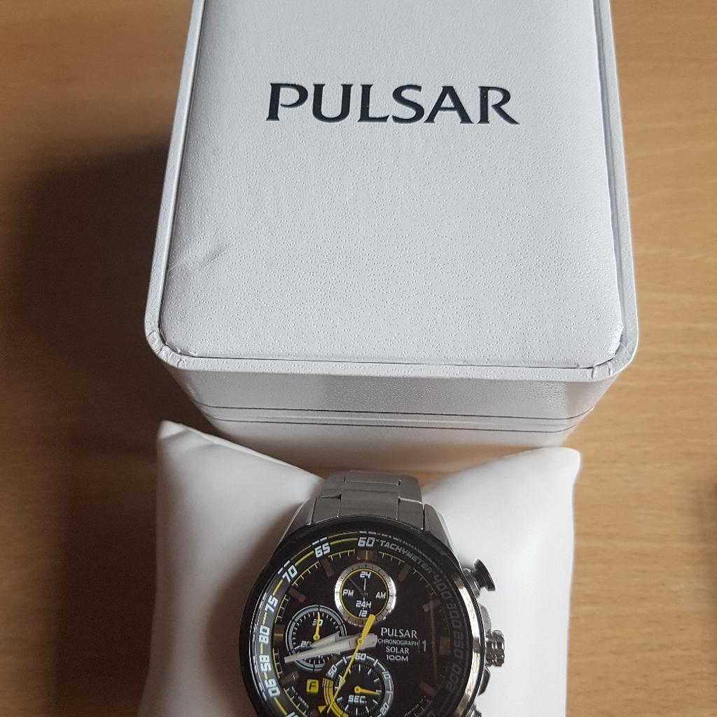 Pulsar Solar Chronograph Mens Watch in G14 Glasgow for 50.00 for