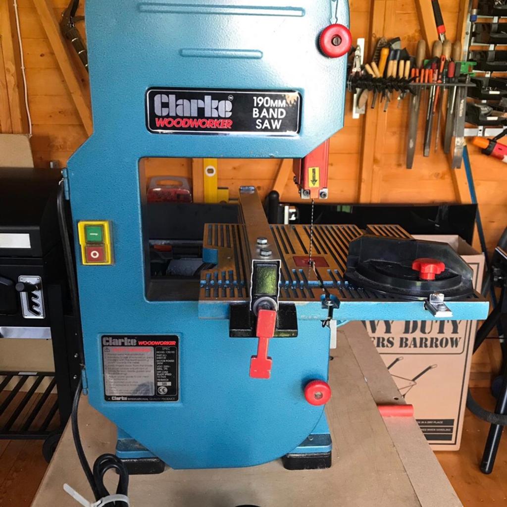 Clarke woodworker bandsaw 190mm in NG10 Erewash for 90.00 for