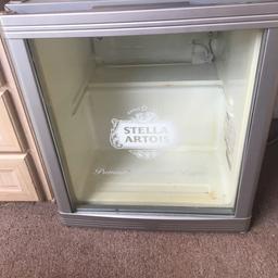 Large Stella fridge good condition don’t have shelves in there just used for our trailer tent good condition just need to give good clean