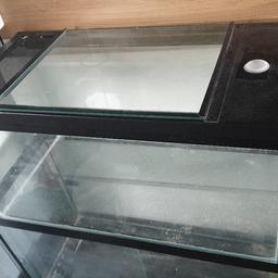 2 tanks for sale, larger one is 2.5 x 1 ft and smaller is 2x1 ft

Need cleaning and disinfecting for new habitants, ideal for smaller breeds or juveniles. Have housed an adolescent corn and a juvenile ball for a while and have recently upgraded them both, need these gone ASAP. Cash on collection only please!