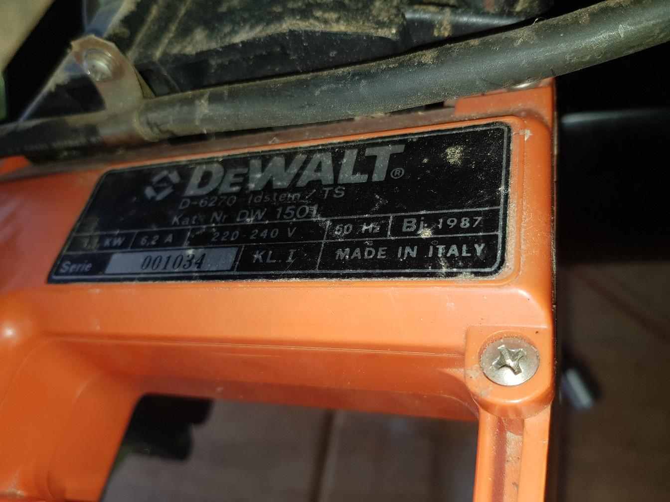 Dewalt DW 1501 Profisäge, Radialarmsäge in 3400 Klosterneuburg für 400 ...