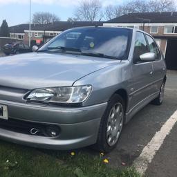 Peugeot 306HDI
2.0L diesel
Runs and drives sweet run out of mot and needs logbook applying for as last owner lost them l, got cracked front light but still works fine, Bluetooth stereo system with aux and USB clean car inside and out anything else just ask, offers or swaps