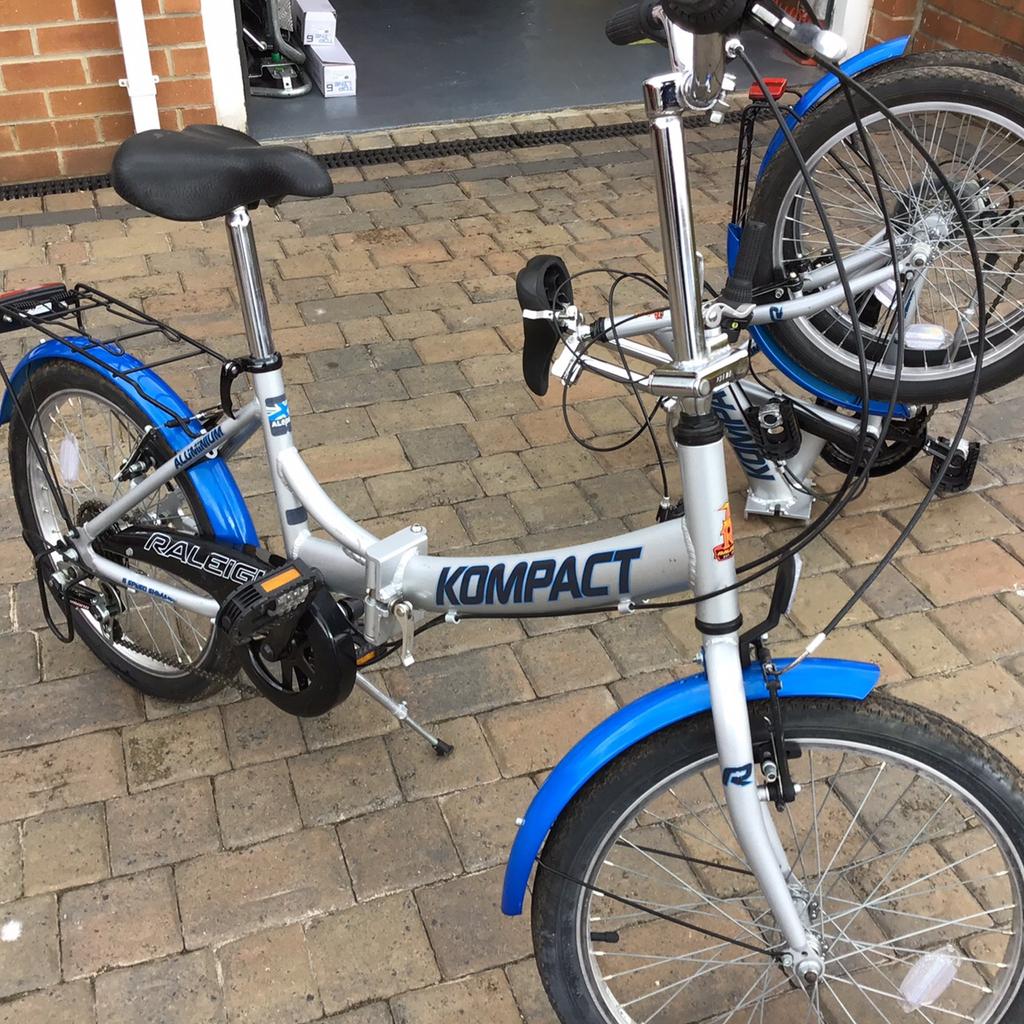 Raleigh kompact folding bike hot sale