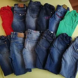 12 gut erhaltene Jeans für Mädchen.
Nichtraucher + tierfreiem Haushalt.
Gr. 122 / 128