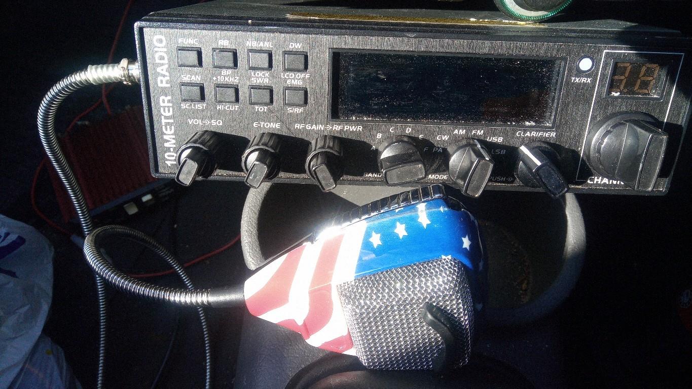 CB radio Mag mount with sirio whip & amp in WS11 Cannock Chase for £100