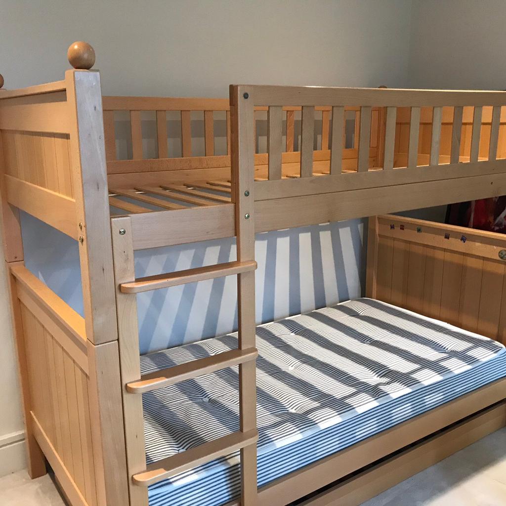 Aspace Bunk Beds with truckle bed in Chiltern for £150.00 for sale Shpock
