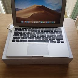 Hi. For sale as for title a Apple MacBook Air A1466 2016 13" in great condition with no scratches or visual marks .
250Gb SSD 
Battery cycle 90
Genuine box and charger 
Spanish Keyboard.
Office 2016 installed. 
Thanks for viewing