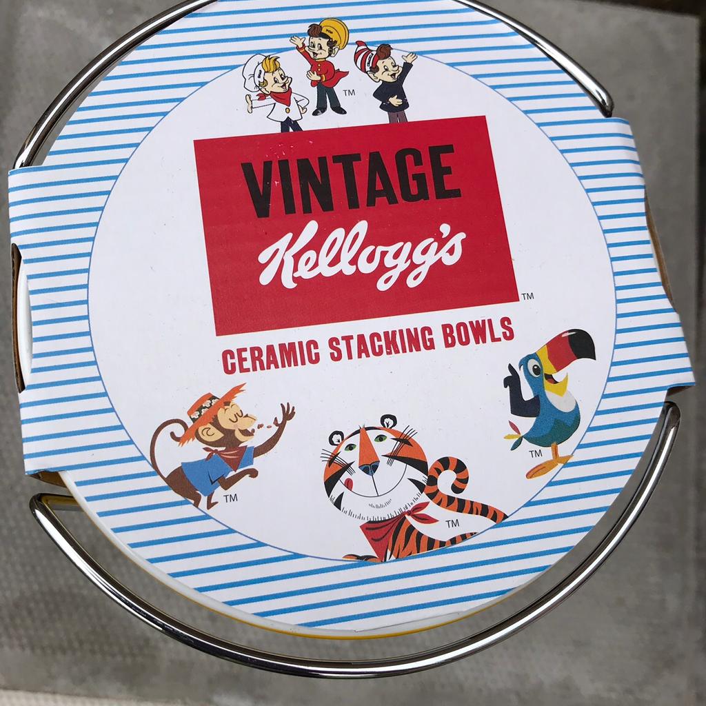 Vintage Kellogg’s cereal bowls in Wychavon für 10,00 £ zum Verkauf