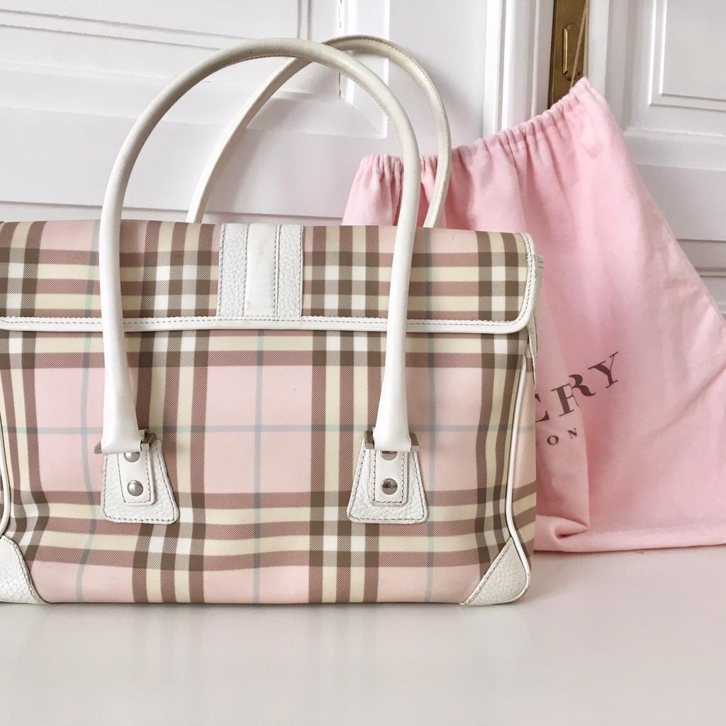 Burberry clearance taschen rosa