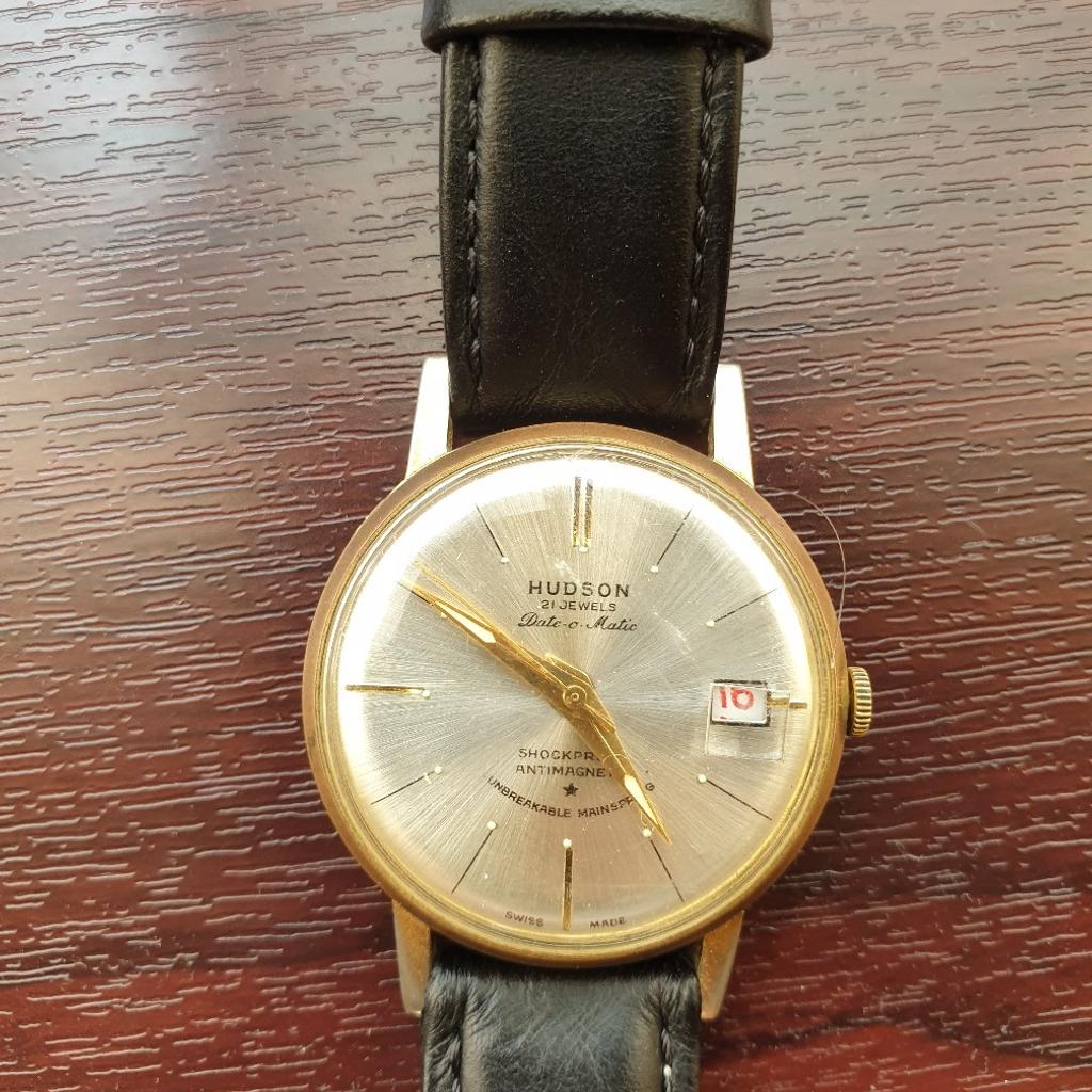 Hudson on sale vintage watch