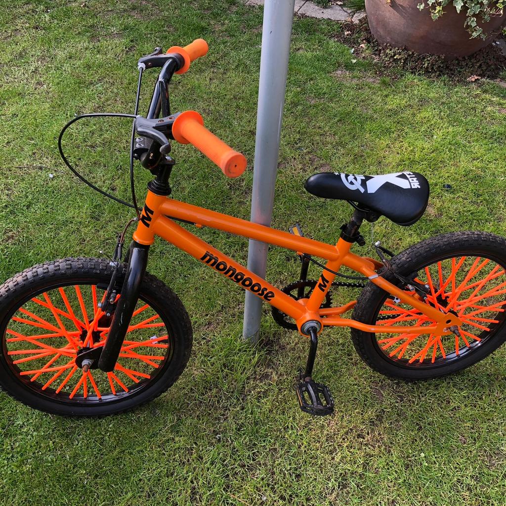 Orange mongoose hot sale bmx