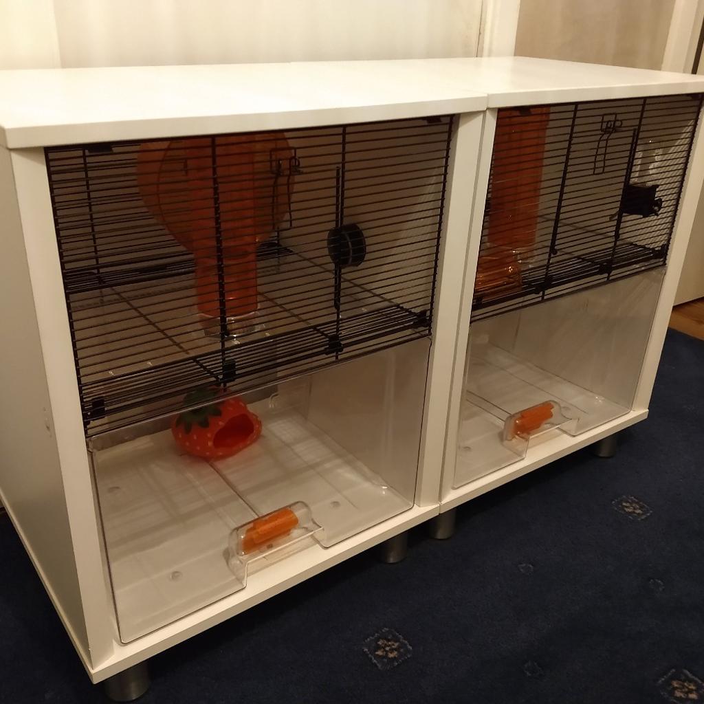 Double qute hotsell hamster cage