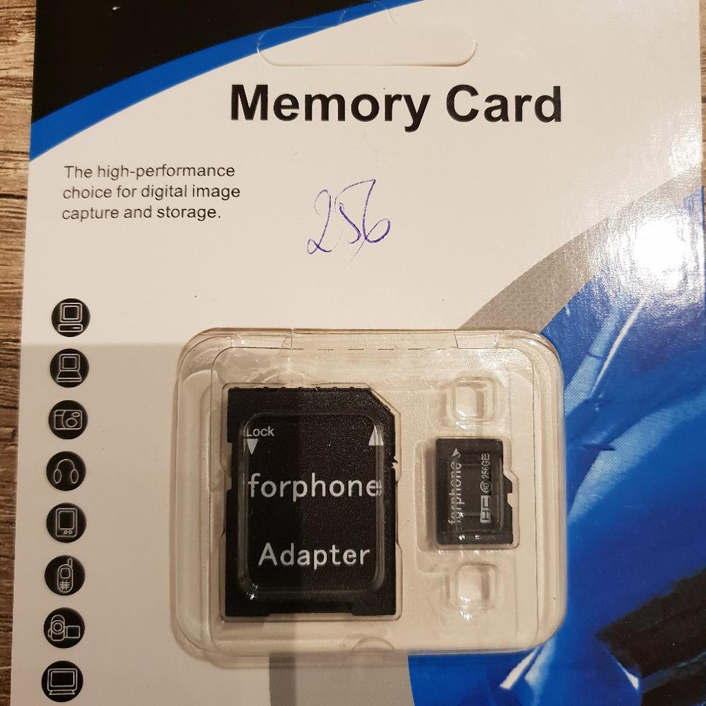 256 GB Micro SD Card in 91052 Erlangen for €13.00 for sale | Shpock