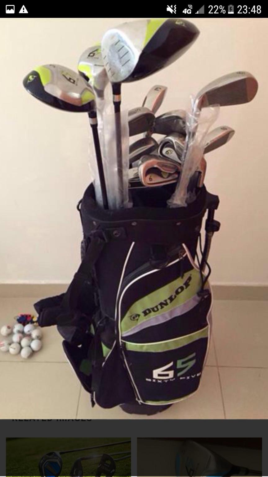 dunlop 65 golf clubs full set in BB9 Pendle für 50,00 £ zum Verkauf