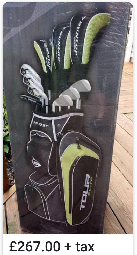 dunlop 65 golf clubs full set in BB9 Pendle für 50,00 £ zum Verkauf