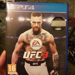 Ps4 game ufc3 

no scratches fully working 

please pick up at Newham area, E6 , or I can meet at canning town for 28 

This is last price thanks .