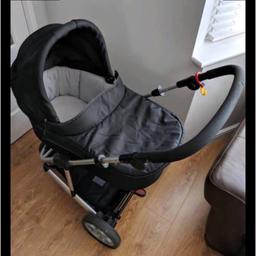 Mama and papa travel system can send more pictures if needed, also can include the adapters for the car seat to attach to the pram however we are currently still using the car seat we have
 open to offers,