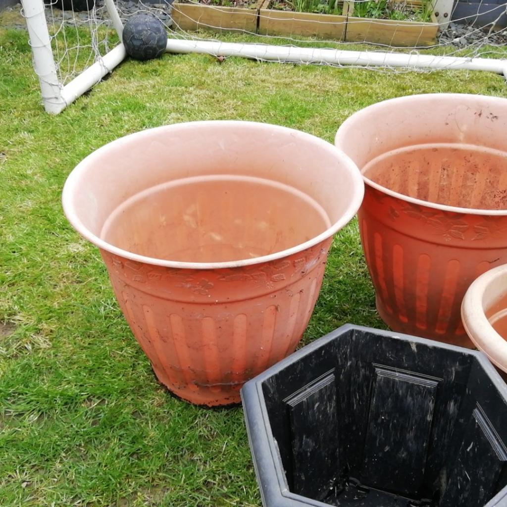 2 very large Plant Pots used in CV22 Rugby for £10.00 for sale Shpock