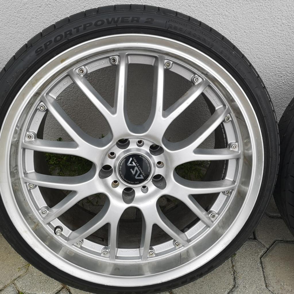 BBS ASA AR1 19 ZOLL 8.5J UND 9.5J mit Reifen in 7452 Frankenau