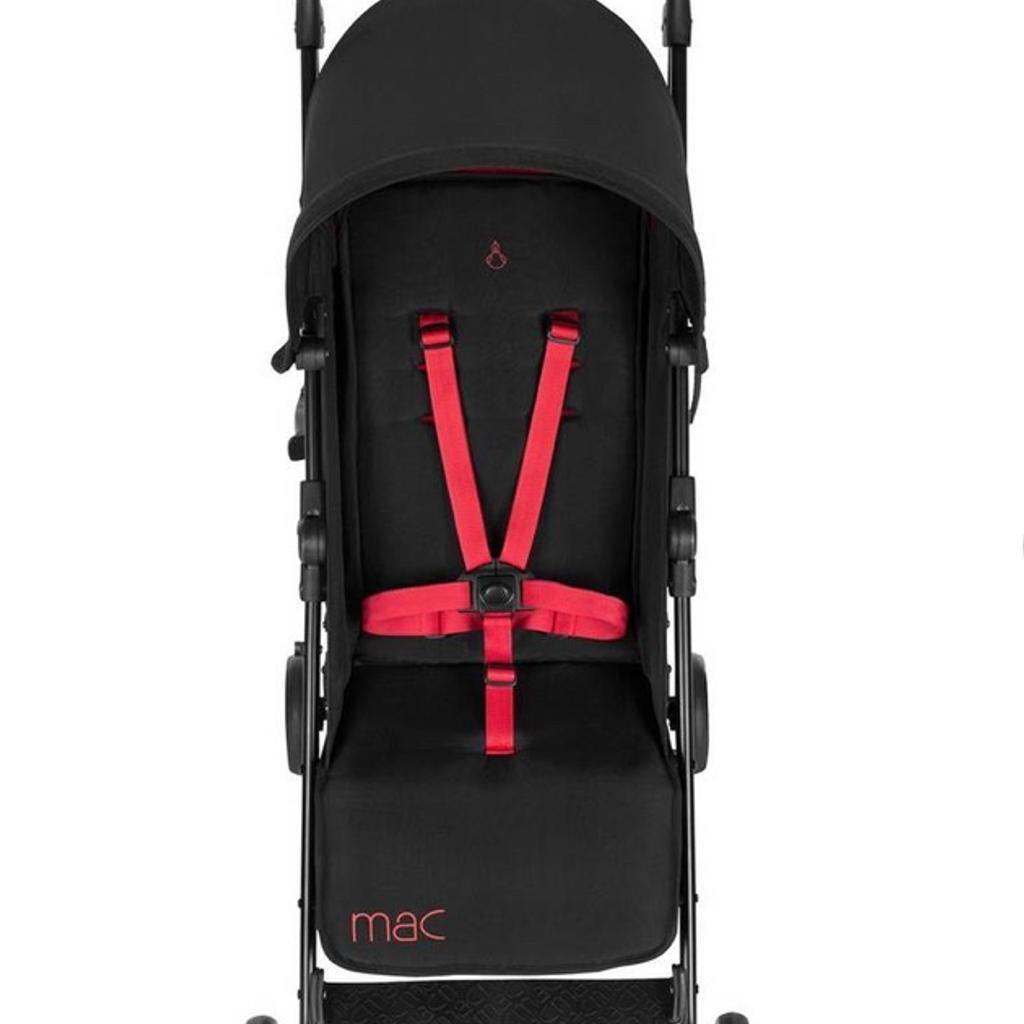 Mac by maclaren black & sale redstone m1 pushchair