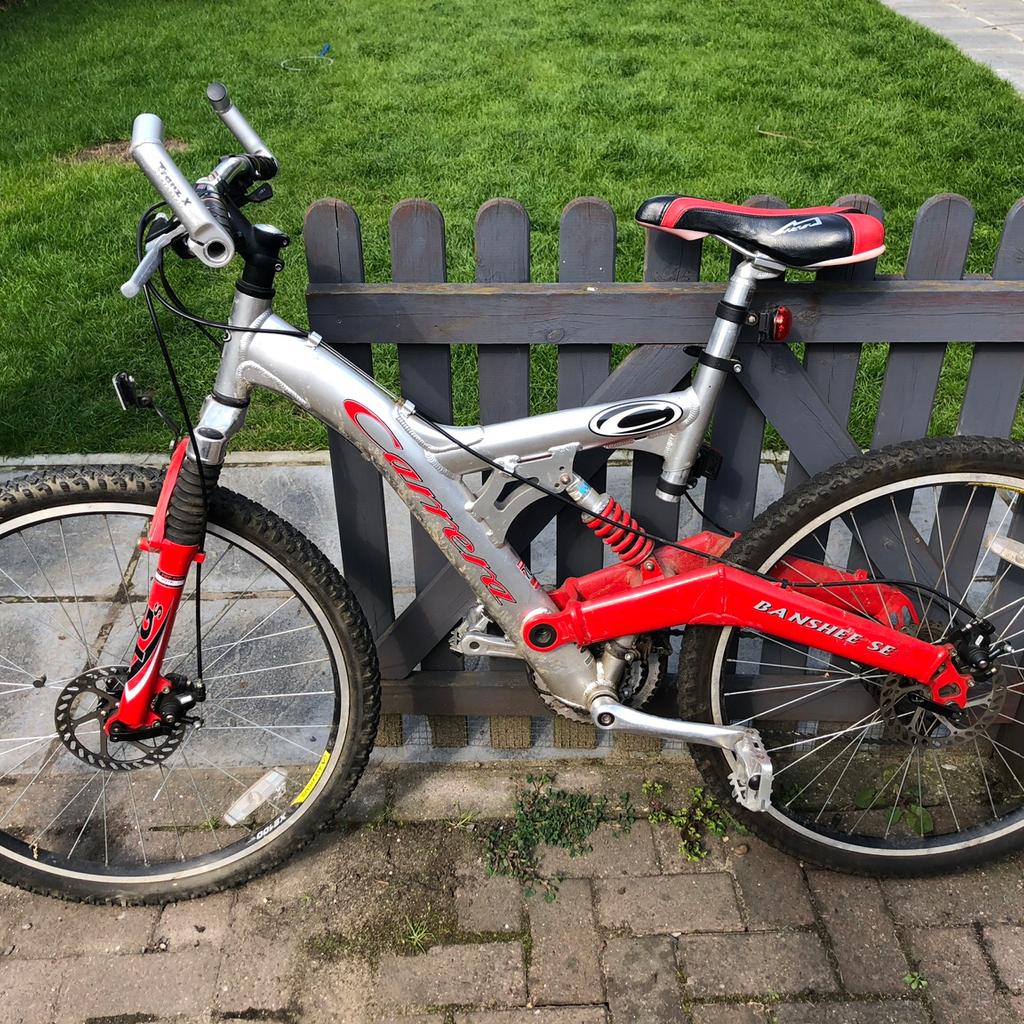 Carrera banshee hot sale red silver