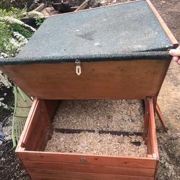 Used chicken coop but still has lots of life left. Door has come off but can be easily put back on if you know how. 

Quick sale please