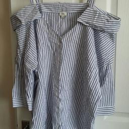 Having a clear out. Size 12. Blue/white striped cotton material. Fab condition. May be a little creased due to storage.
Collection only please.