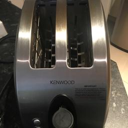 Kenwood two slice toaster - good condition only used for a month