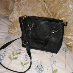 Small black bag, brown satchel bag, larger black bag all £3 each