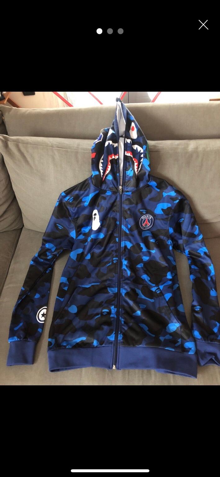 Felpa bape x on sale psg