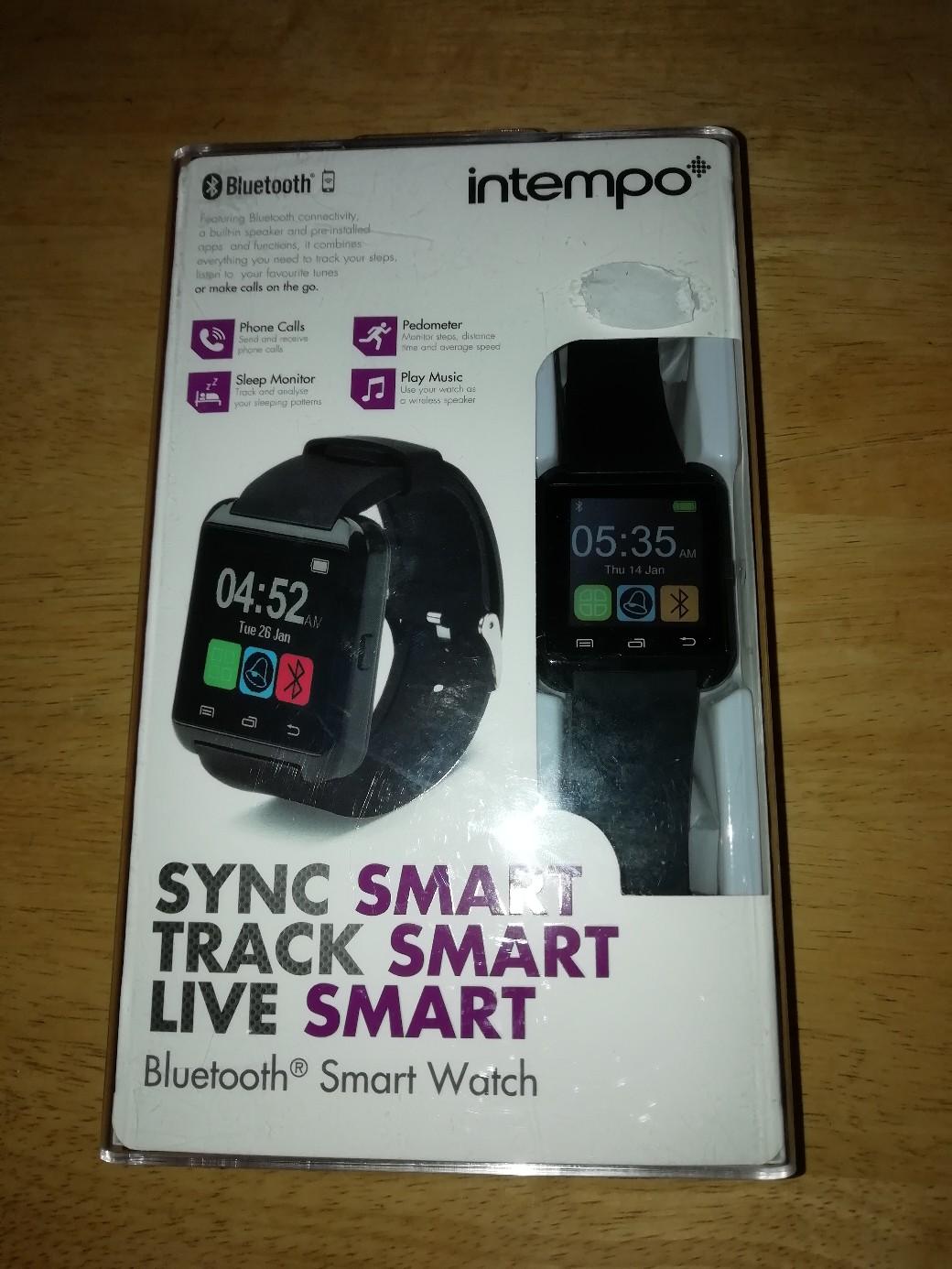 Intempo best sale smartwatch app