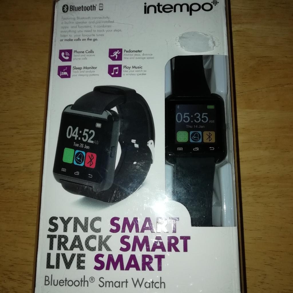 Bluetooth discount smartwatch intempo