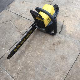 Petrol chainsaw fully working order open to offers