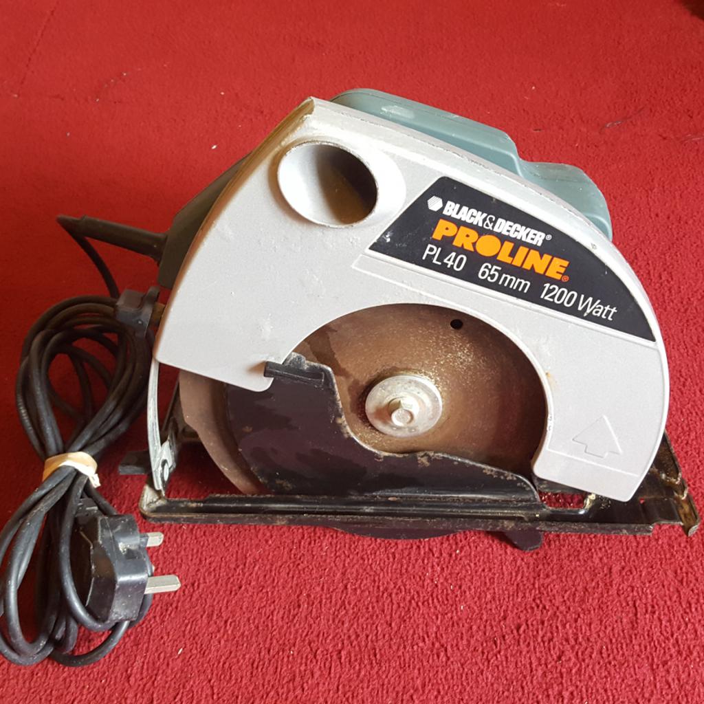 Black and decker proline circular saw hot sale