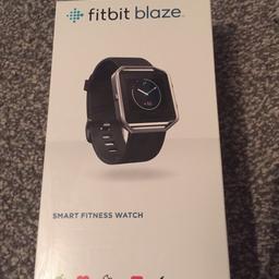 Fitbit blaze
Still under warranty with fitbit
Boxed
With a new unused charging cable
Excellent condition