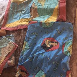 Bettwäsche 2 Polsterbezüge und 2 Deckenbezüge
Pocahontas vom Disneys
Baumwolle