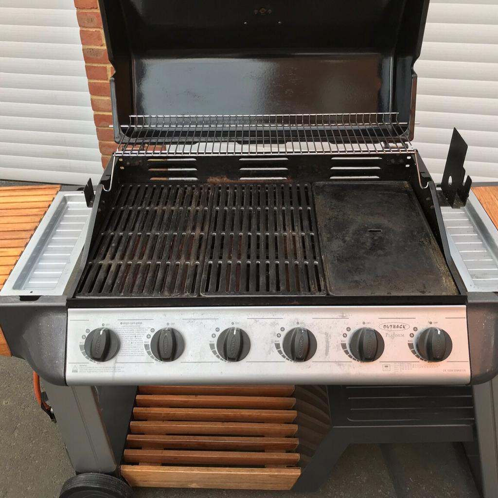 Outback Platinum 6 Burner Gas BBQ in ME9 Iwade for £150.00 for sale
