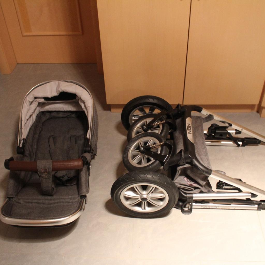 der teuerste kinderwagen der welt Luxus Kombi-Kinderwagen Milano Anthrazit main image 0