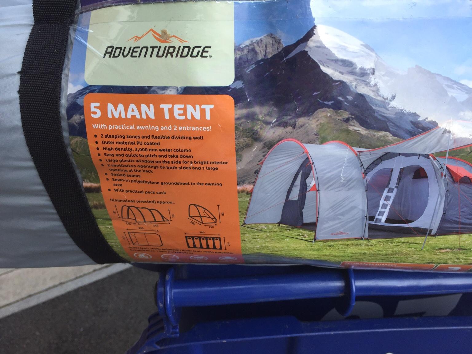 Adventuridge 5 man tent sale