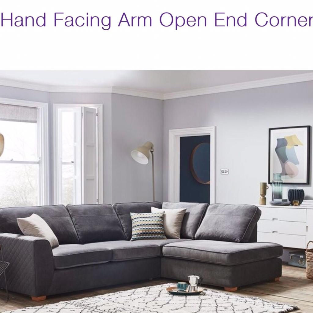 DFS MAHIKI CORNER SOFA GRAPHITE GREY in SS13 Basildon für £ 295,00 zum