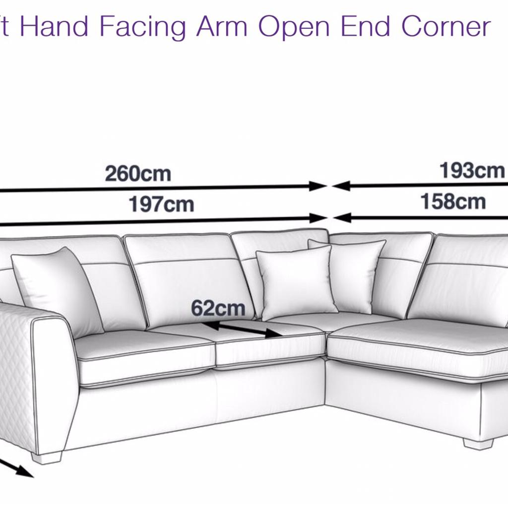 DFS MAHIKI CORNER SOFA GRAPHITE GREY in SS13 Basildon für £ 295,00 zum