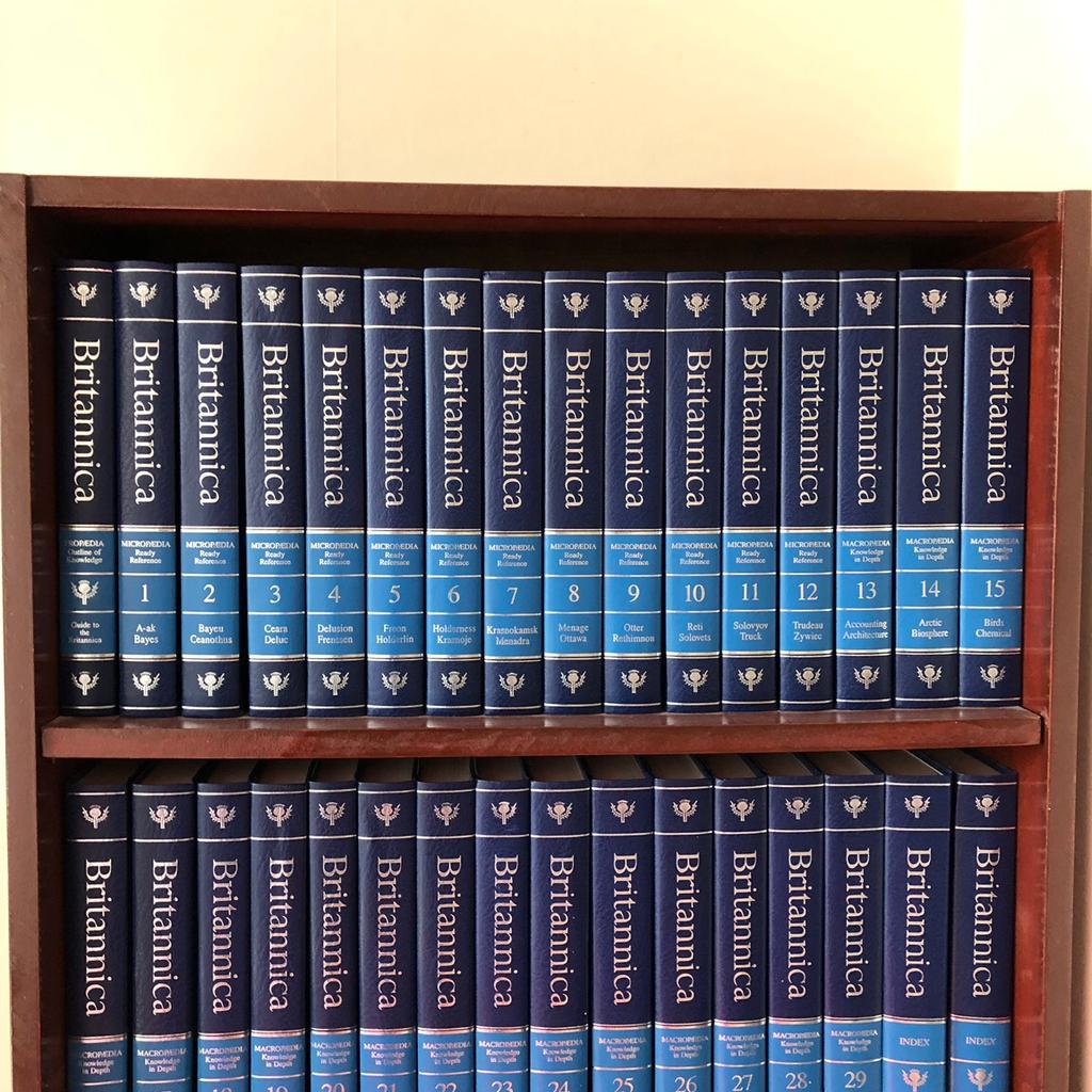 Britannica Encyclopedia Complete Set in London for £150.00 for sale ...