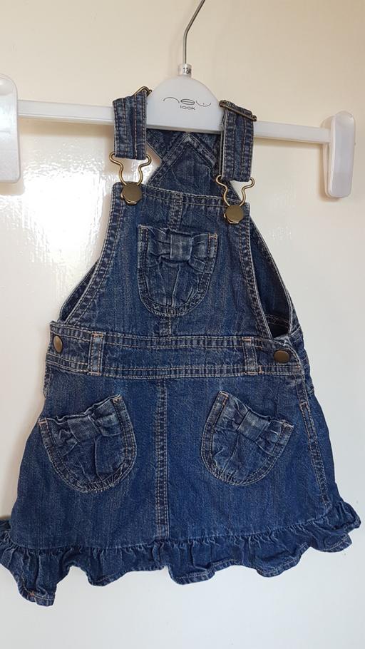 Buy & Sell Leicestershire Oadby and Wigston - Photos for Baby girls blue denim dress