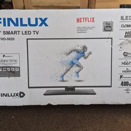 Finlux 32 inch. Smart tv, new, boxed.
