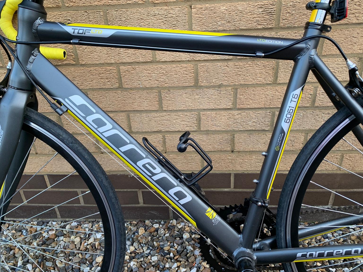 Cadre Vélo Route Carrera TDF LTD 43cm – Fourche Incluse, 700c, Aluminium/chromoly, Occasion