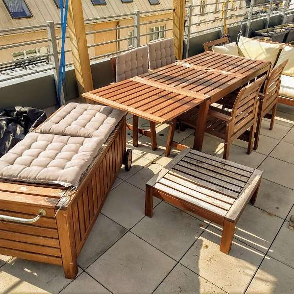 Gartenmöbel Set aus Holz in 1060 KG Mariahilf für € 300,00 zum Verkauf
