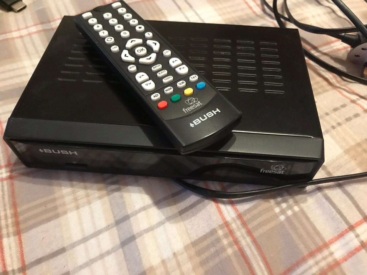 BUSH Freesat box with remote in CW11 Sandbach for £10.00 for sale Shpock