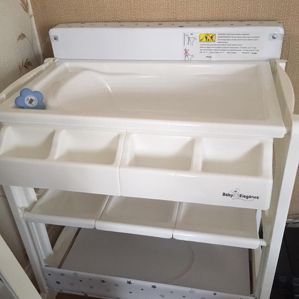 Baby Elegance Bath Changing Unit Grey Star in CV4 Coventry for